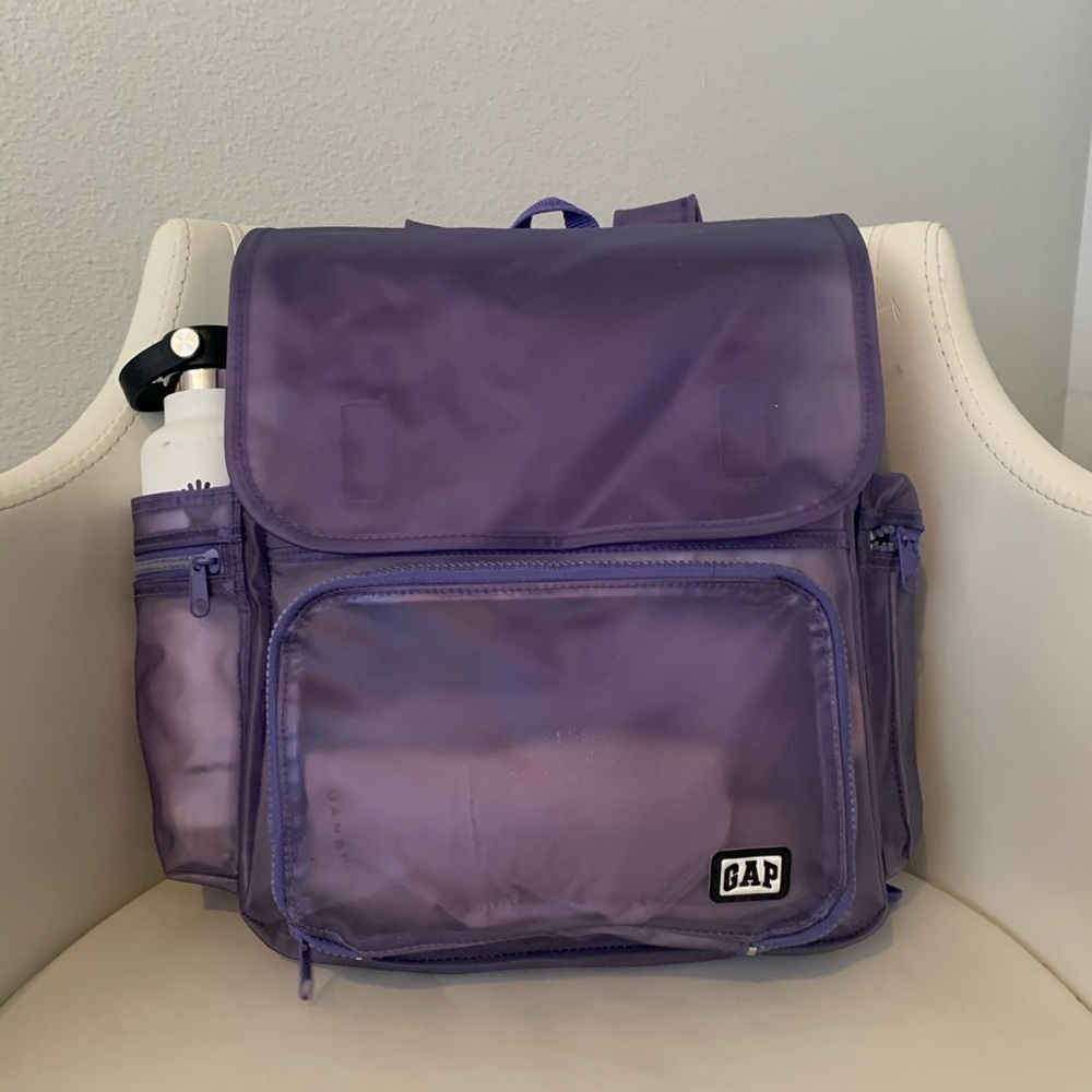 RARE 90s vintage Clear GAP Backpack